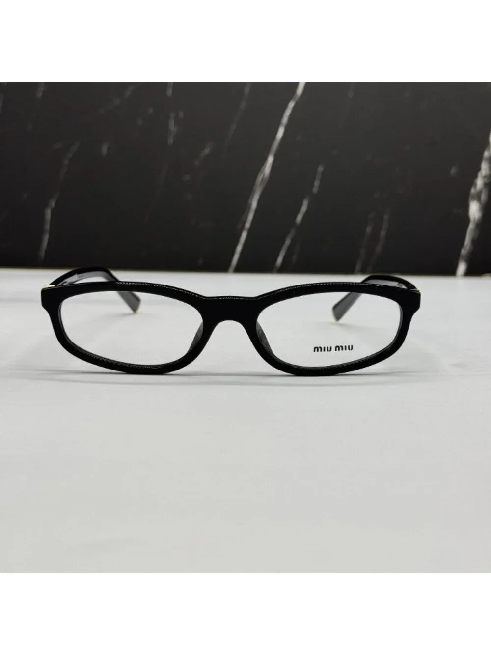 New Miu Miu MU01ZV Black Eyeglasses MU01ZV 16K1O1